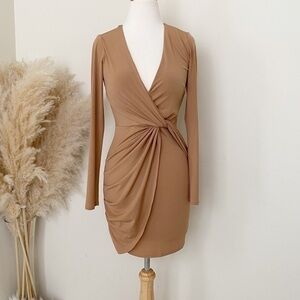 Forever 21 tan mini dress